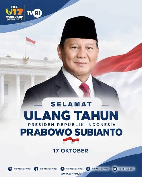 Ulang Tahun Prabowo Subianto ke-75